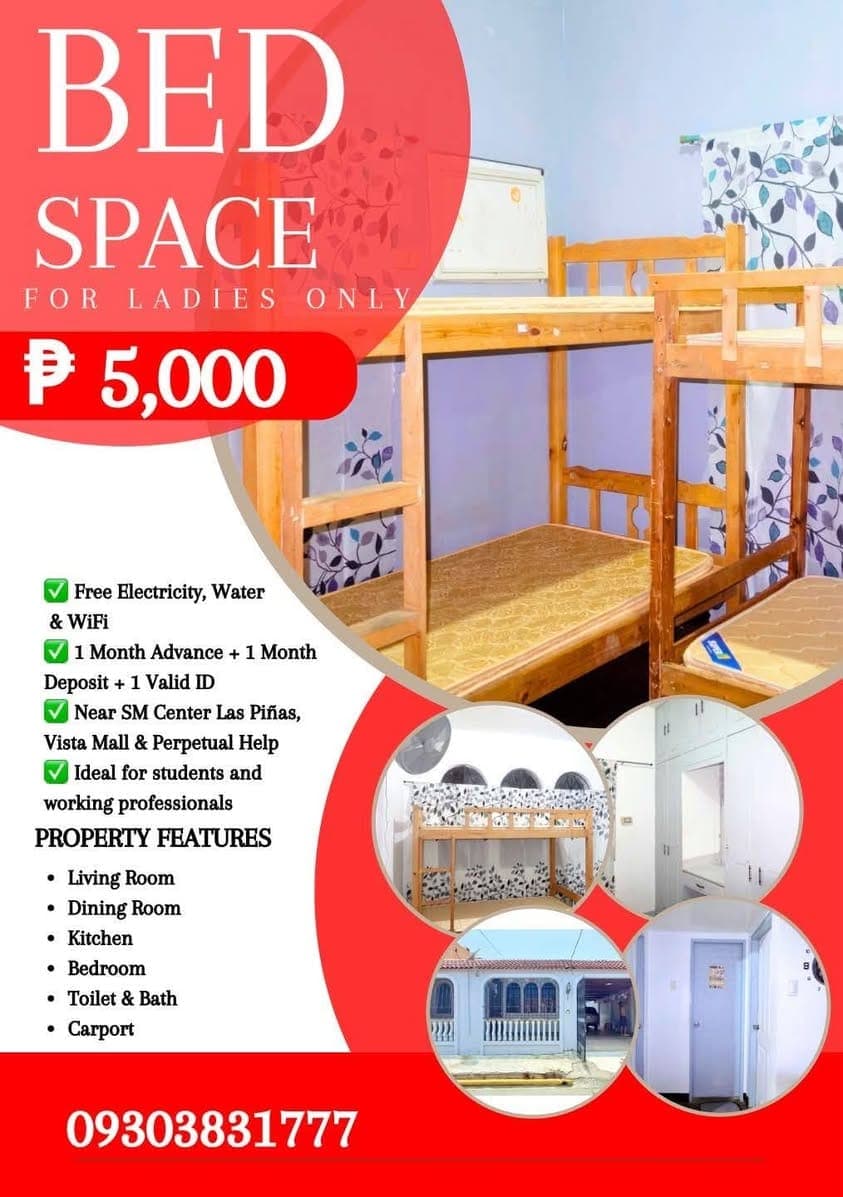 🌸 BEDSPACE FOR LADIES ONLY 🌸 - photo 1