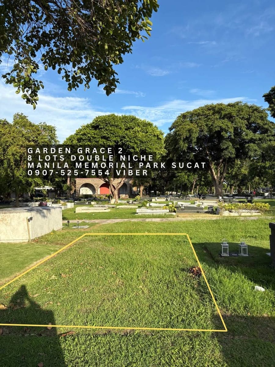 ✨ AVAILABLE! 8 LOTS DOUBLE NICHE @ MANILA MEMORIAL PARK SUCAT PARAÑAQUE✨ - photo 1