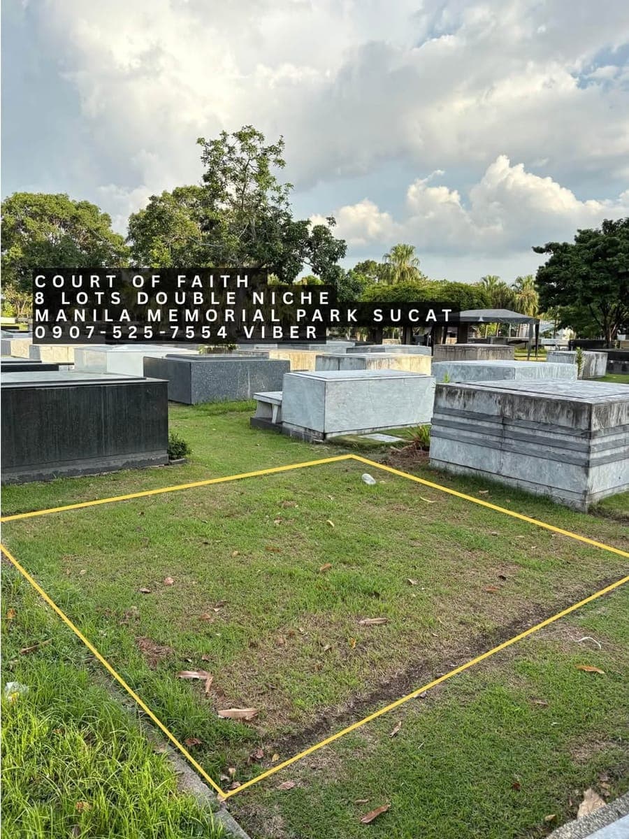 ✨ AVAILABLE! 8 LOTS DOUBLE NICHE @ MANILA MEMORIAL PARK SUCAT PARAÑAQUE✨ - photo 2