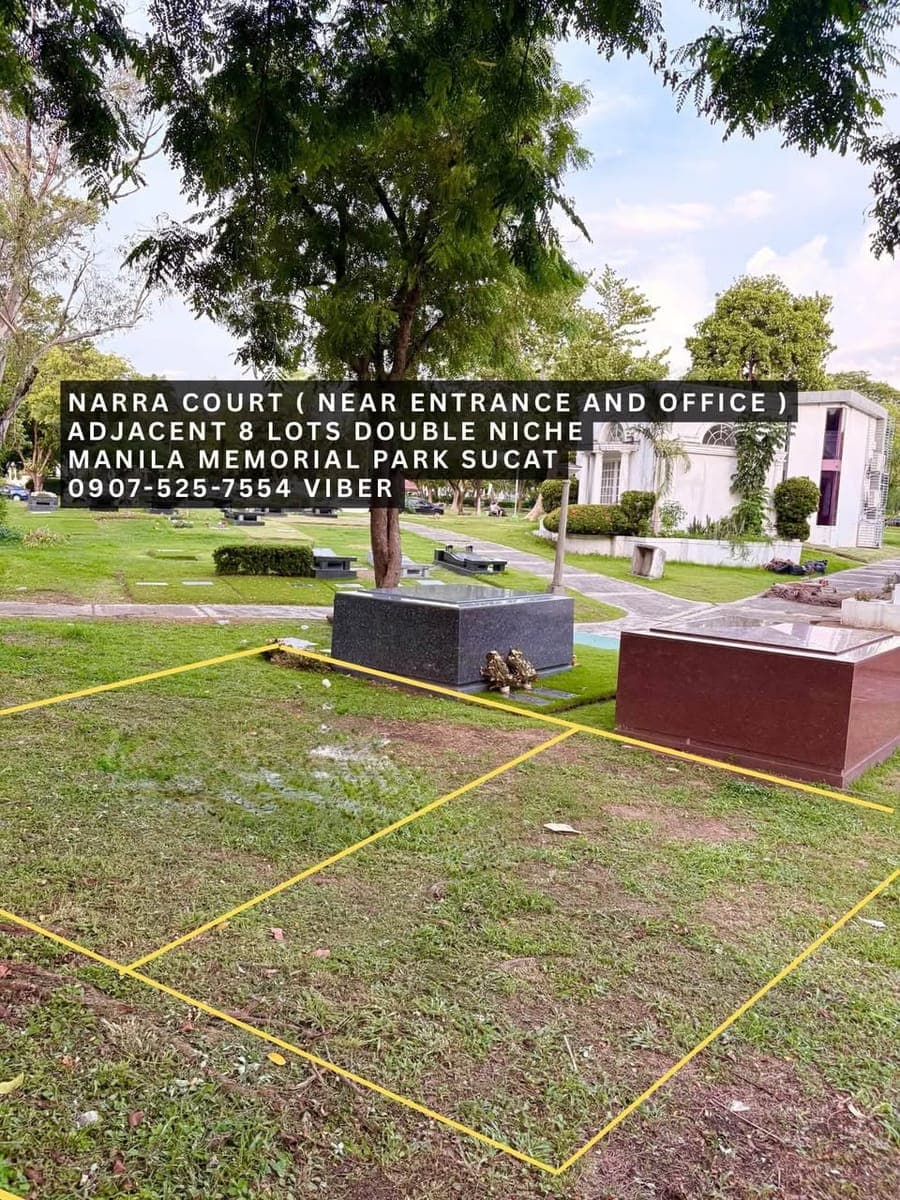 ✨ AVAILABLE! 8 LOTS DOUBLE NICHE @ MANILA MEMORIAL PARK SUCAT PARAÑAQUE✨ - photo 4
