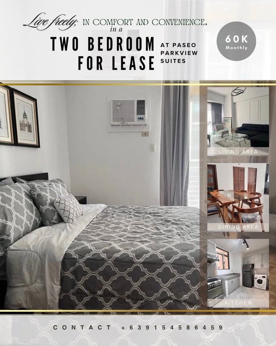 ✨ One-Bedroom Unit for Lease at Paseo Parkview Suites ✨ - photo 1