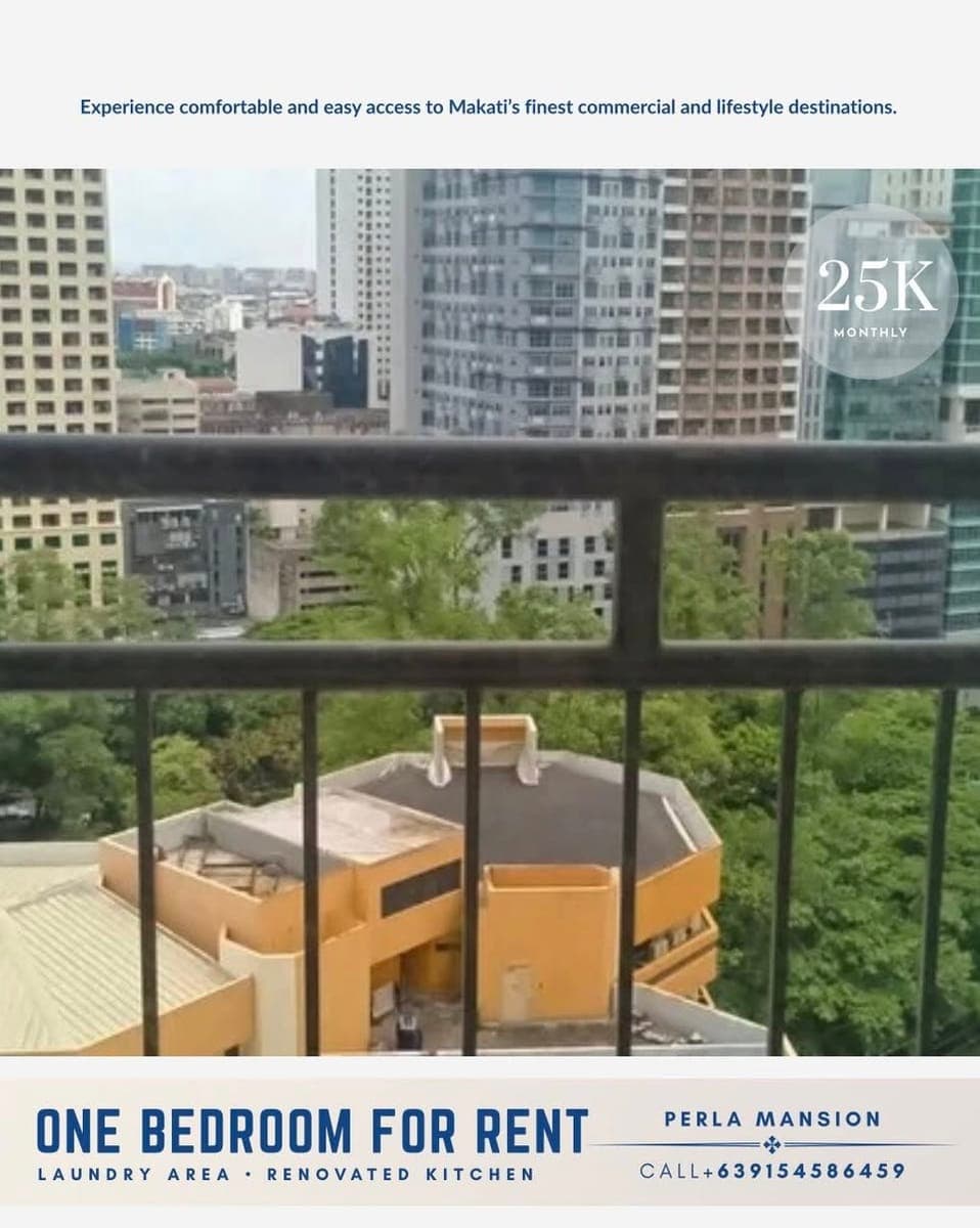 ✨ One-Bedroom Unit for Rent at Perla Mansion ✨ - photo 4