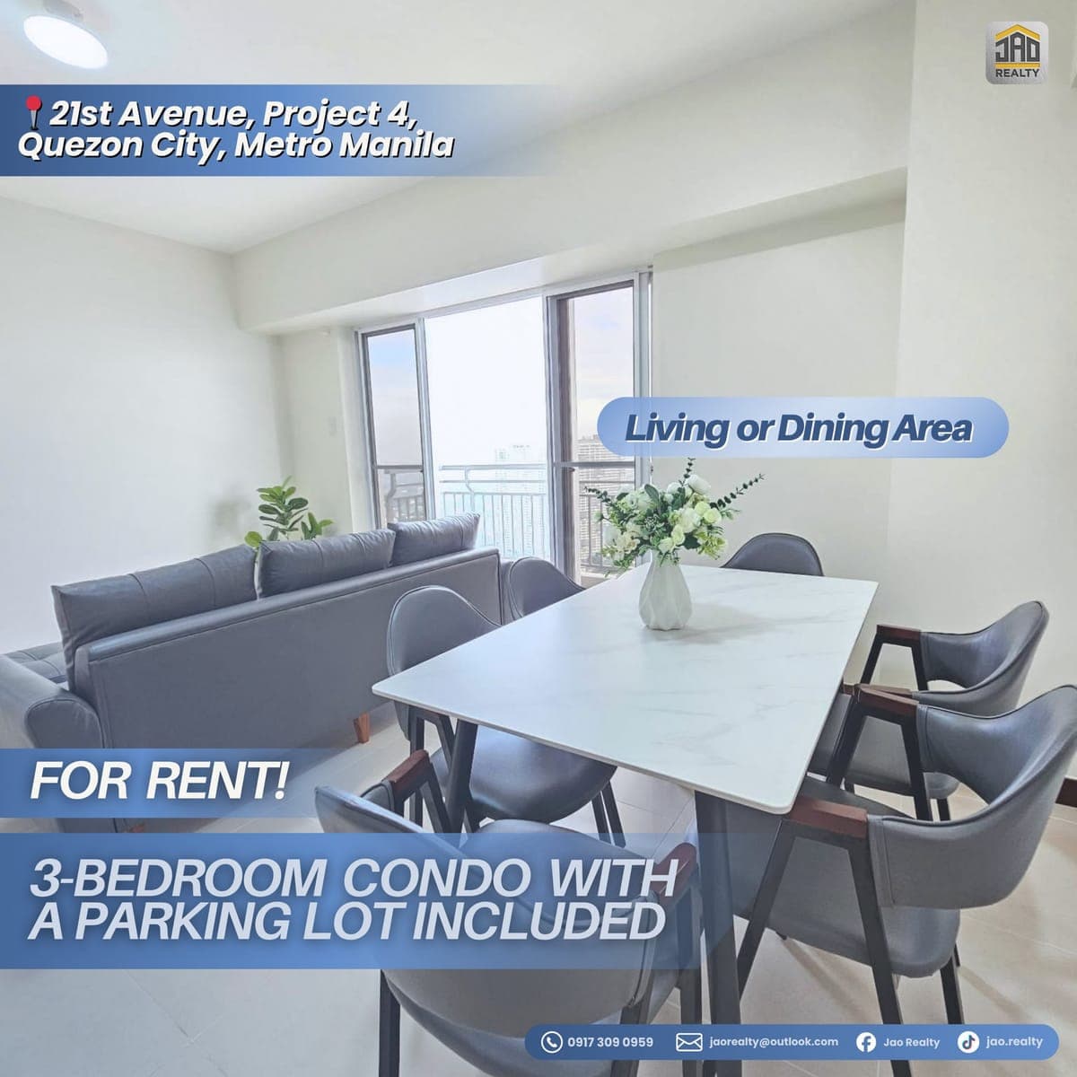3-Bedroom Condo For Rent - photo 2
