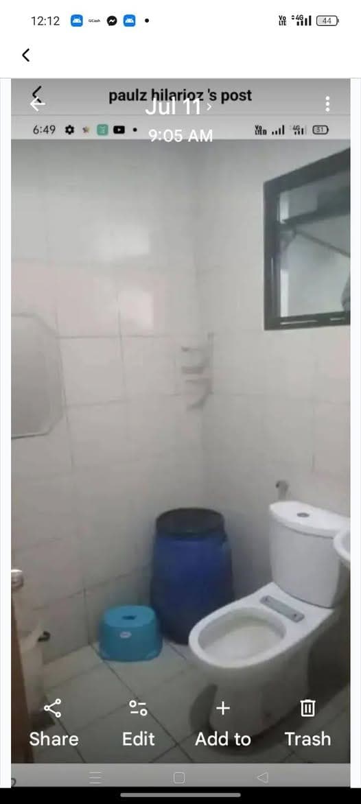 room for rent good for 2 person only one month advance one month deposit wtth garahe n po with swimm... - photo 3