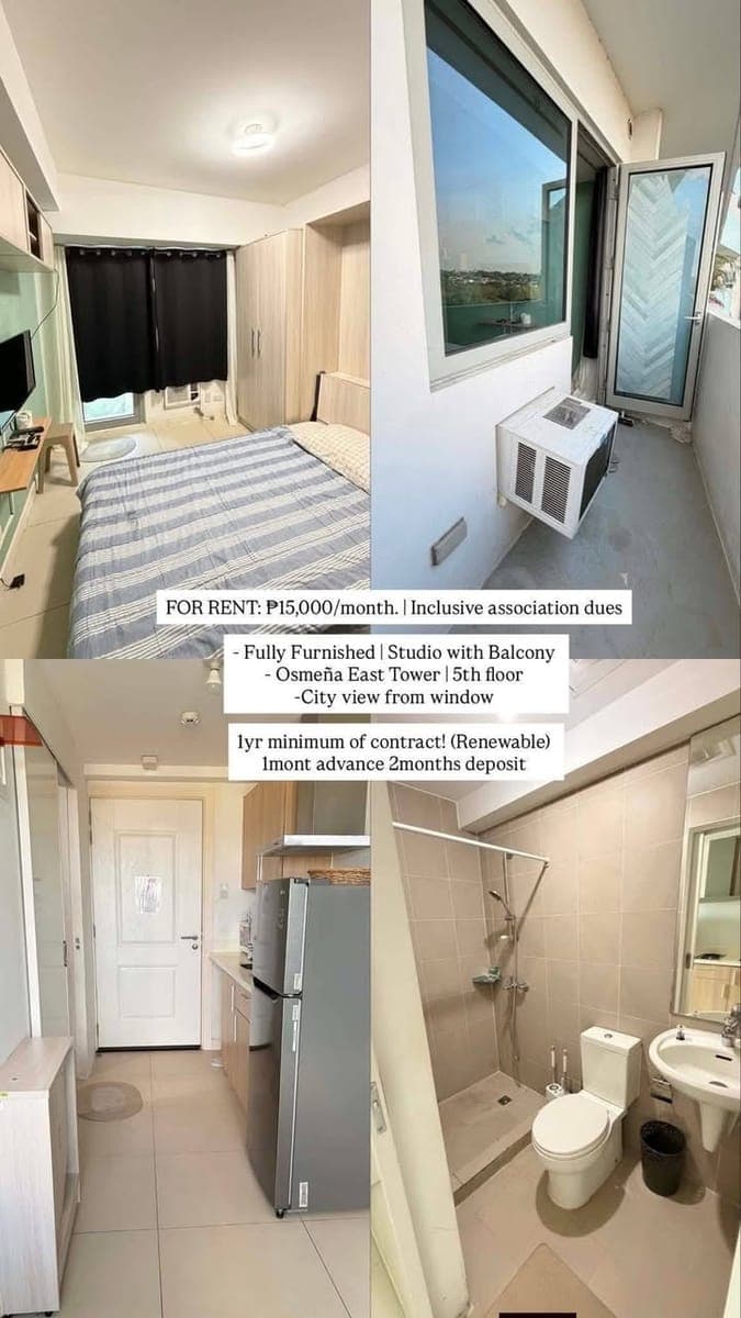 FURNISHED STUDIO UNITS FOR RENT 13K to 16K - photo 1
