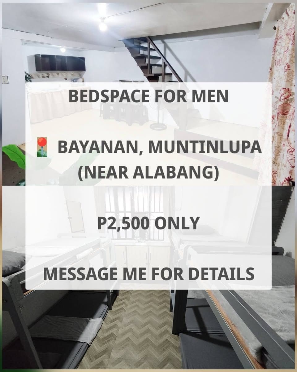 MURANG BEDSPACE SA MUNTINLUPA NA MALAPIT SA LAHAT.. - photo 1