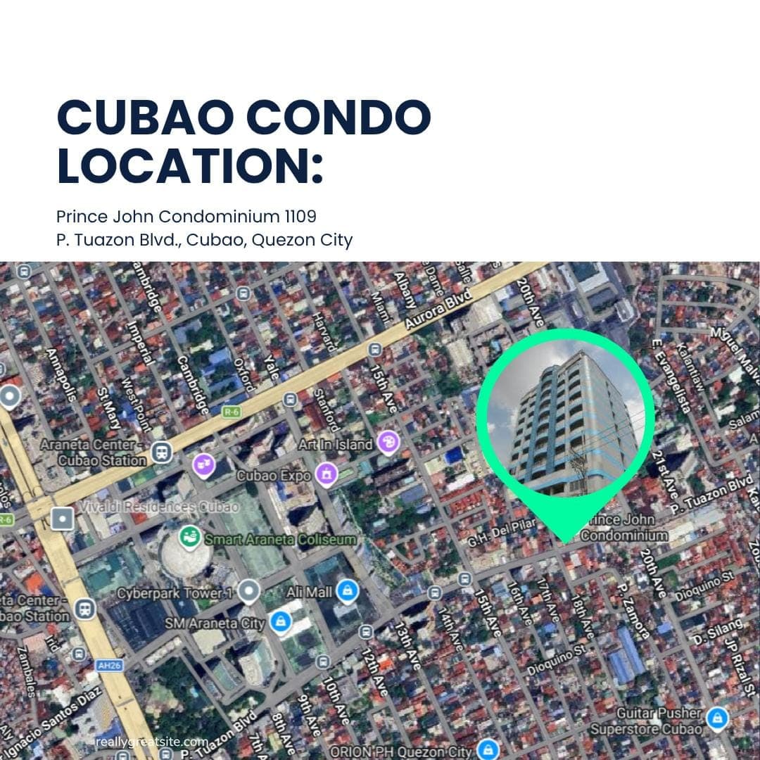CONDO FOR RENT — Prince John Condominium, Cubao QC - photo 4