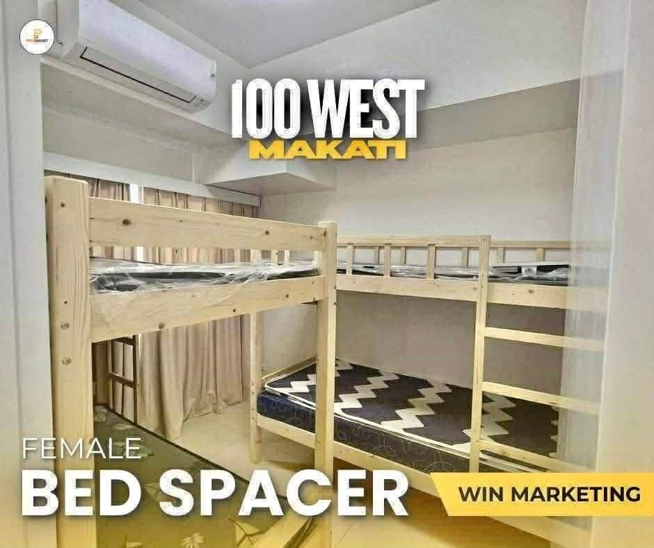 FEMALE BEDSPACE-NEWLY TURNED OVER 2BR WITH BALCONY AT 100 WEST MAKATI‼️ - photo 1