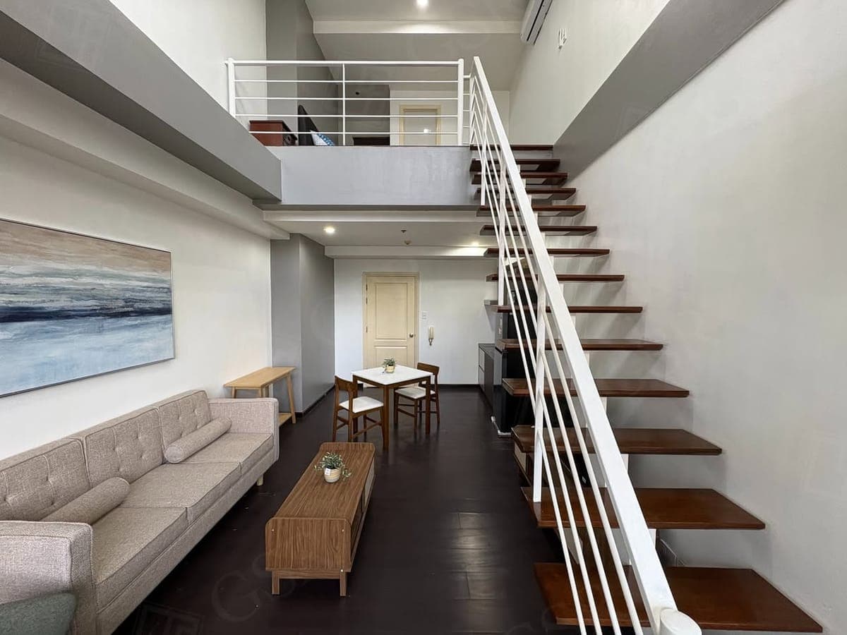 **Fully Furnished One Bedroom Unit w/ Parking For Lease at Gramercy Residences** - photo 2