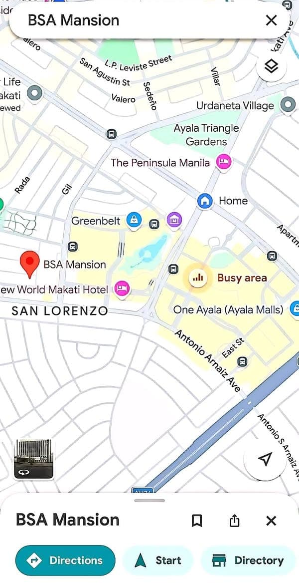 BSA Mansion | Furnished Studio Condo Unit For Rent - photo 1