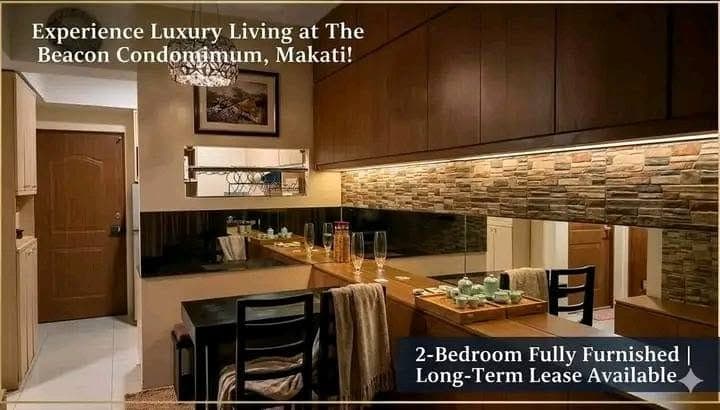 Two Bedroom Condo for Rent in The Beacon Makati. - photo 3