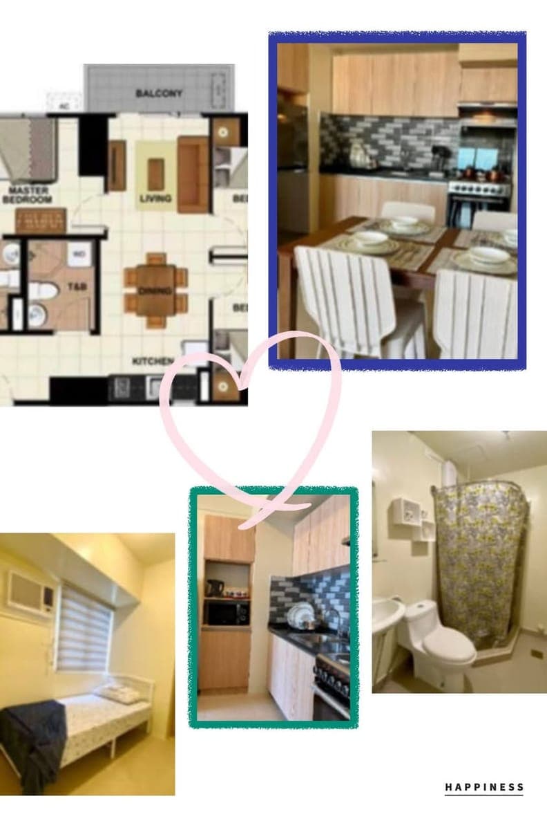 FOR RENT QUEZON CITY AVIDA SOLA TOWER -  3 BEDROOMS with 2 Toilet and Balcony . Parking is also available - photo 3