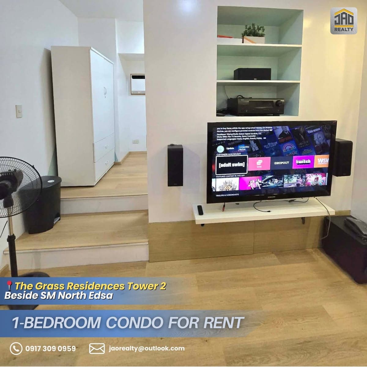 FOR RENT: 1-Bedroom Condo For Rent (Beside SM North Edsa) - photo 1