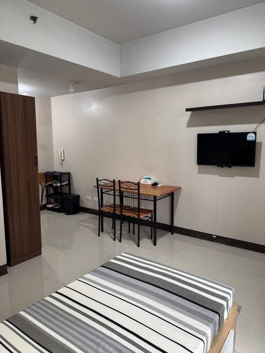 # 🏙️ FOR RENT — Fully Furnished Studio Unit in Cubao | 20k Only | Call 09274315145 - Eden/Nicole - photo 1