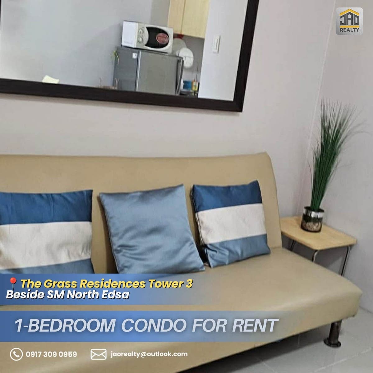 FOR RENT: 1-Bedroom Condo For Rent (Beside SM North Edsa) - photo 4