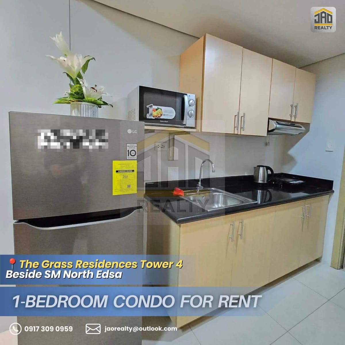 FOR RENT: The Grass Residences Tower 4 (Behind SM North Edsa) - photo 2