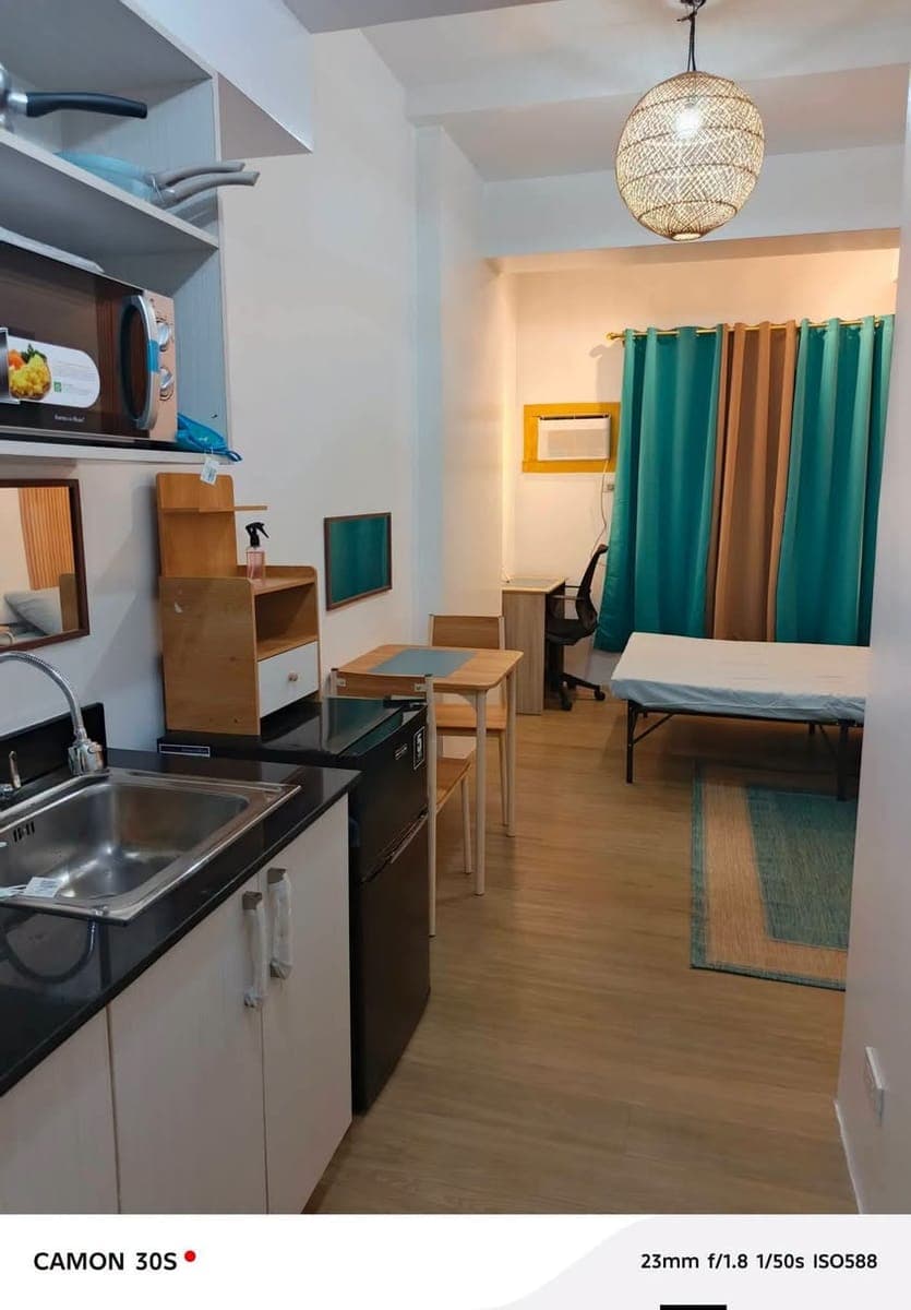 For Rent ‼️‼️‼️‼️‼️studio type condo at vista 309 Katipunan - photo 1