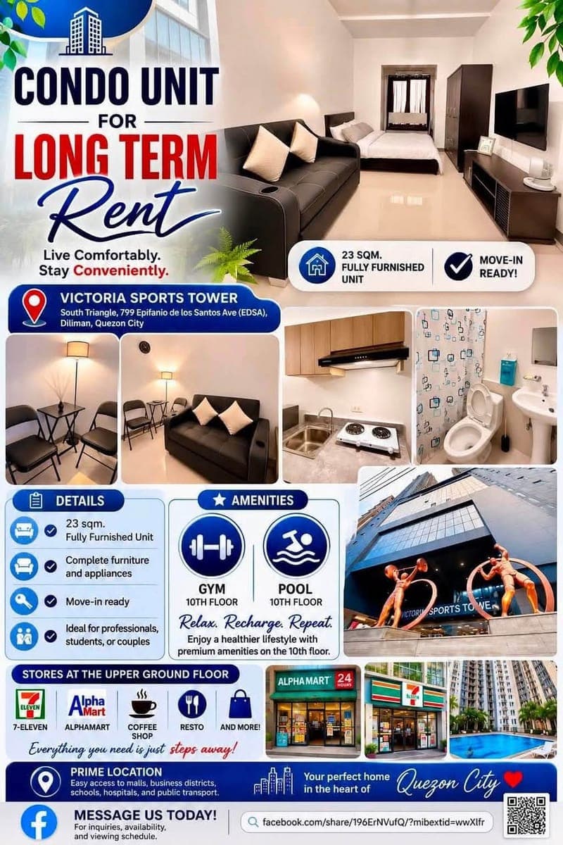 🏙️ FOR RENT | Fully Furnished Condo Unit - photo 1