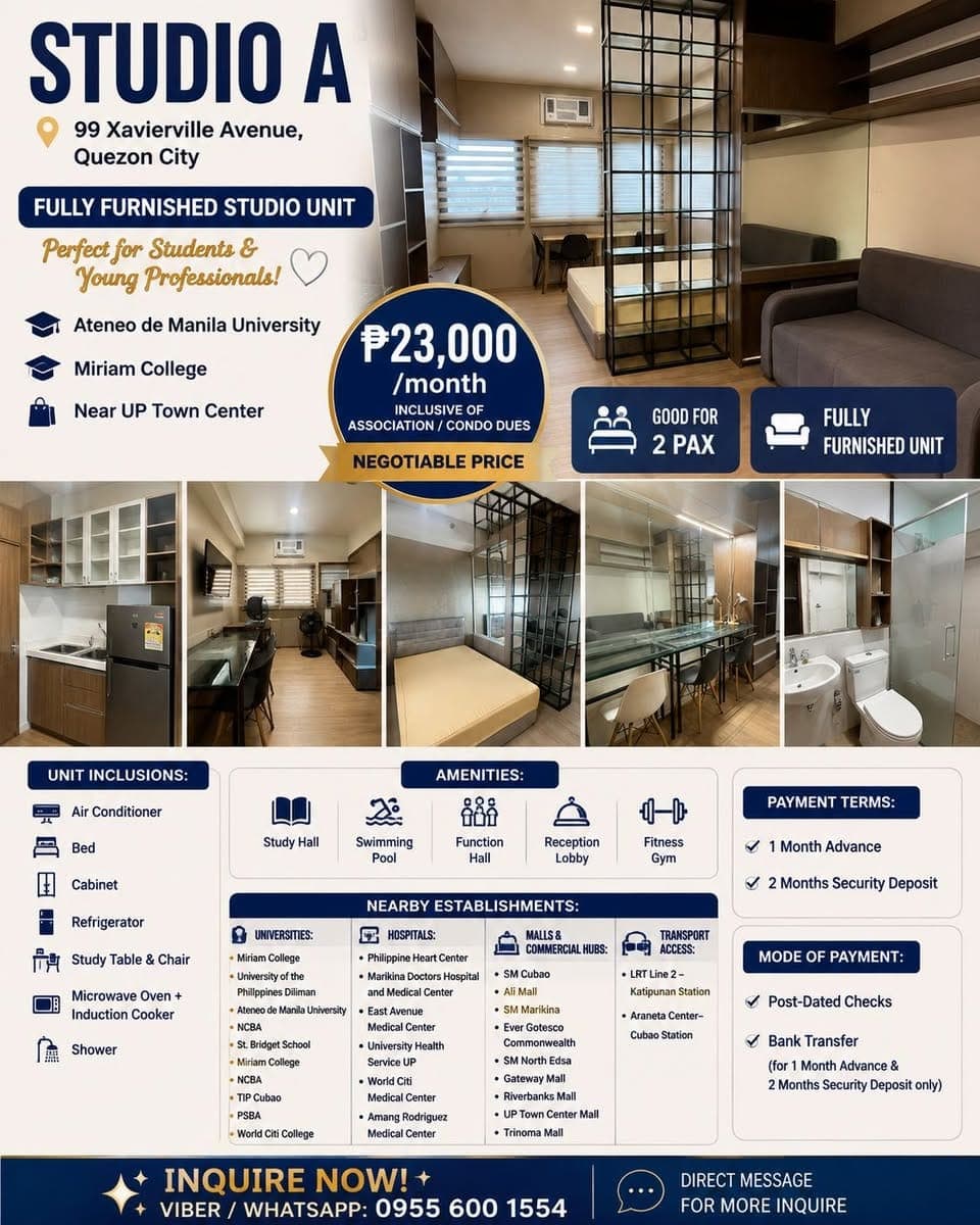 ANY ONE LOOKING FOR RENTAL UNIT I HAVE 3PAX 2PAX OR SOLO. PRICE NEGOTIABLE DIRECT MESSAGE ME VIBER WHATSAPP OR FB. - photo 4