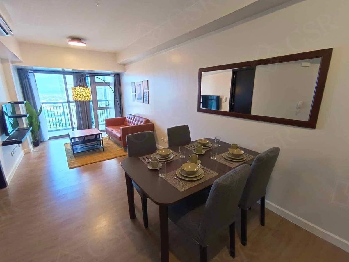 **Fully Furnished One Bedroom Unit with Balcony For Lease at Park Triangle Residences ** - photo 1