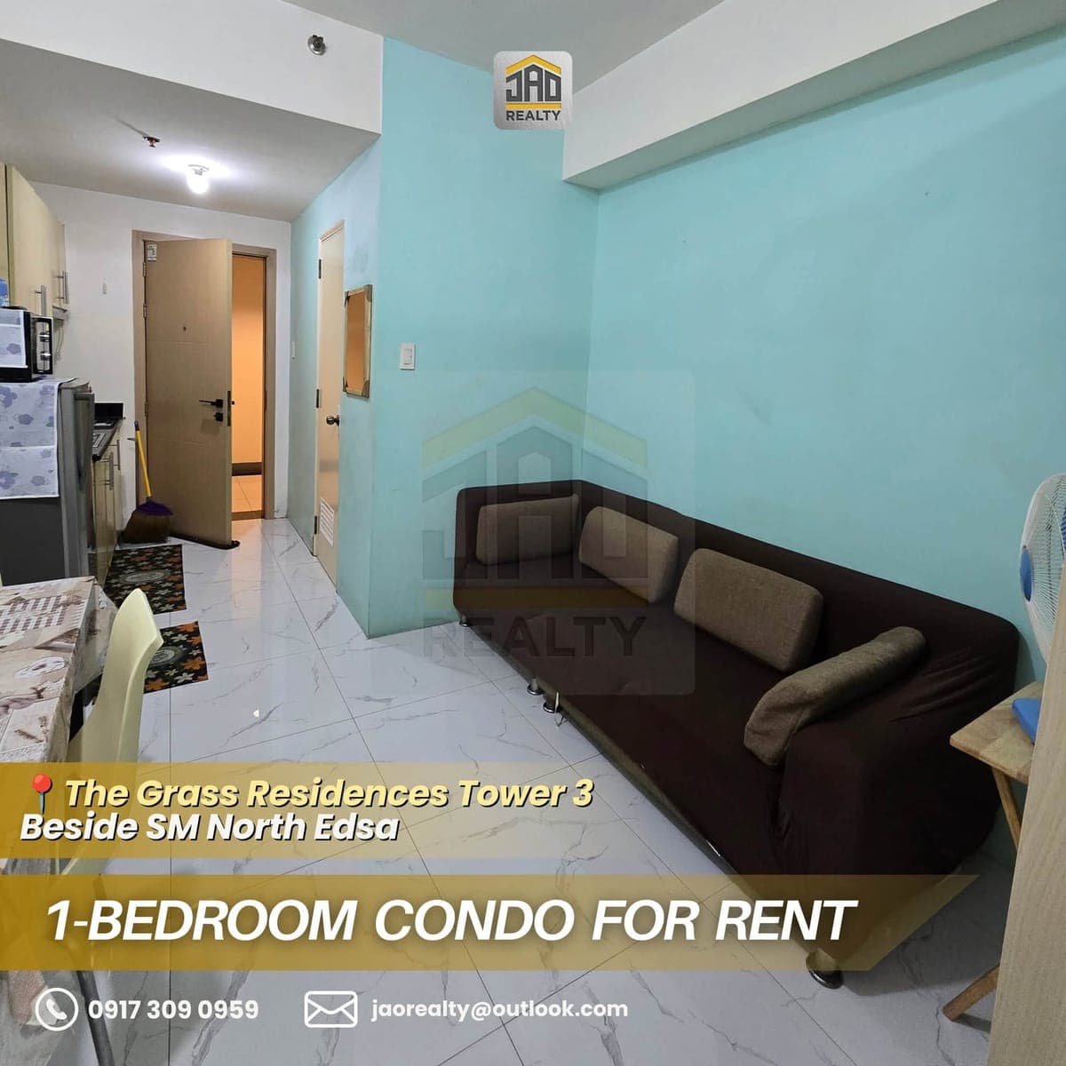 FOR RENT: 1-Bedroom Condo for Rent - photo 3