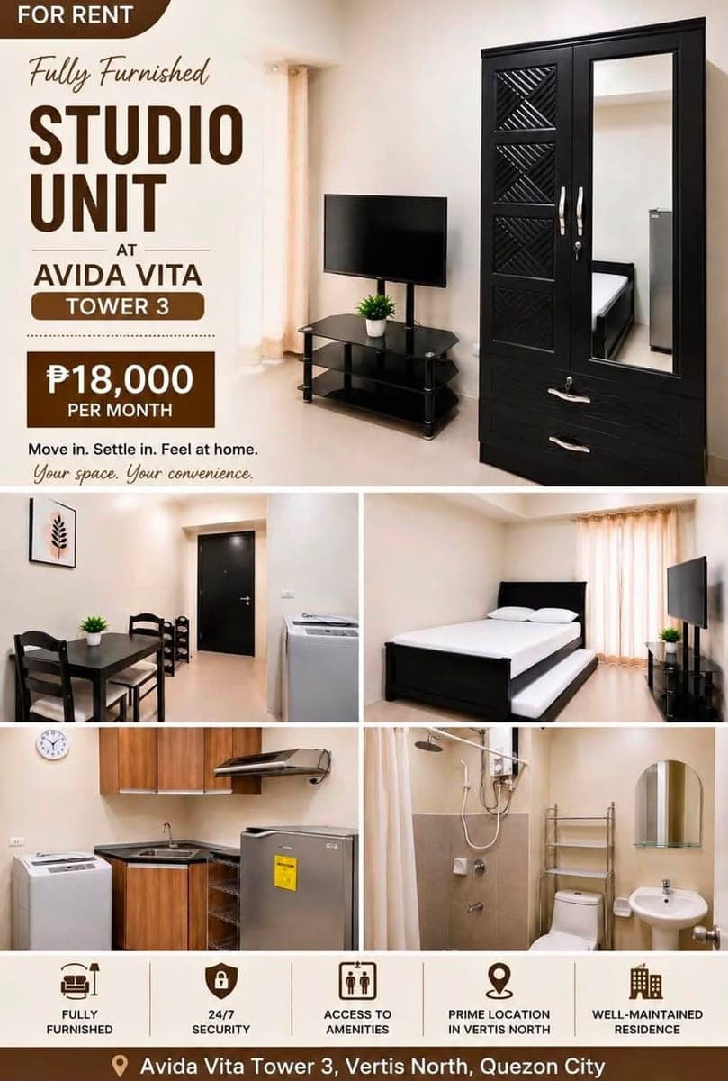 FOR RENT: CONDO STUDIO UNITS - photo 3