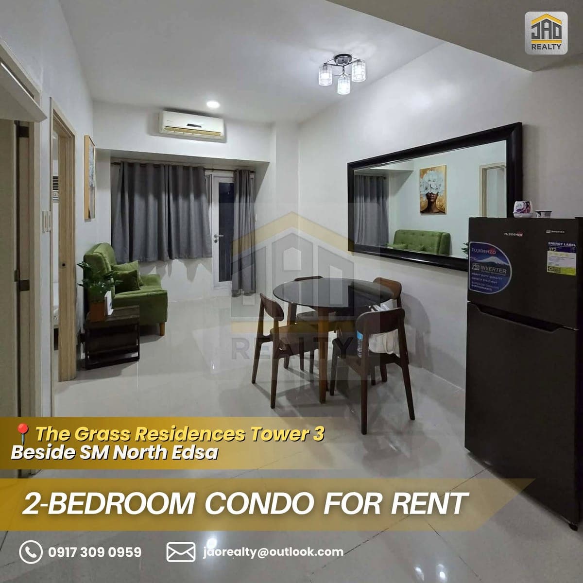 2-Bedroom Condo For Rent (Beside SM North Edsa) - photo 1