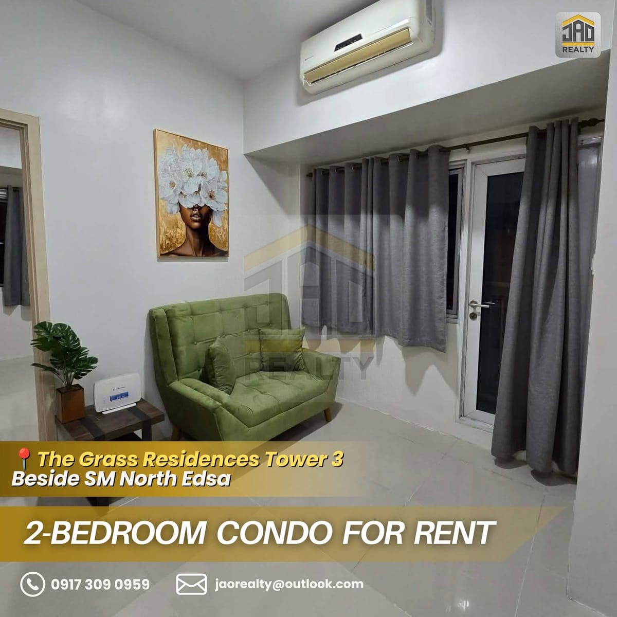 2-Bedroom Condo For Rent (Beside SM North Edsa) - photo 3