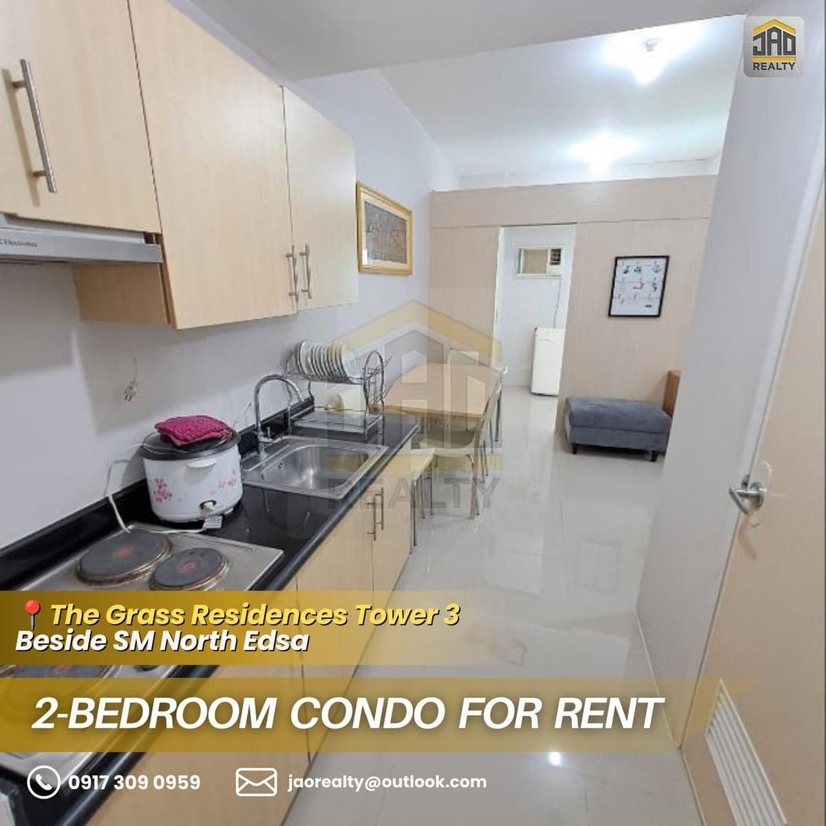 2-Bedroom Condo For Rent (Beside SM North Edsa) - photo 2