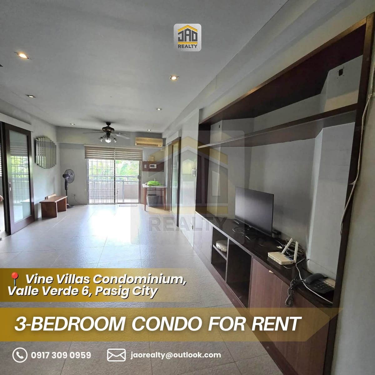 3-BEDROOM CONDO FOR RENT (With parking) - photo 2