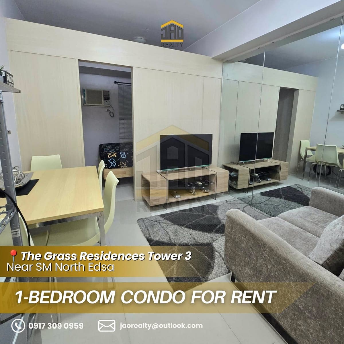 FOR RENT: 1-Bedroom Condo for Rent - photo 3