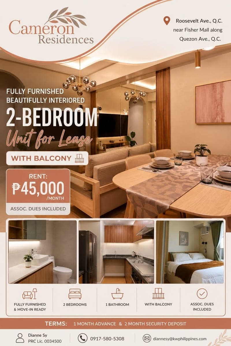 🏡 **2-BR & 3-BR Units for Rent!** - photo 1