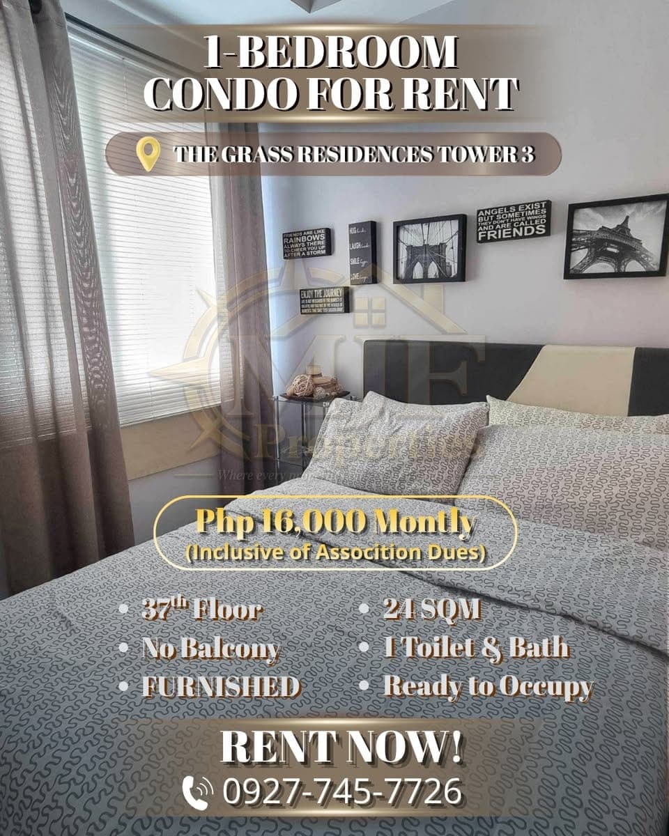FOR RENT: 1-Bedroom Condo for Rent - photo 1
