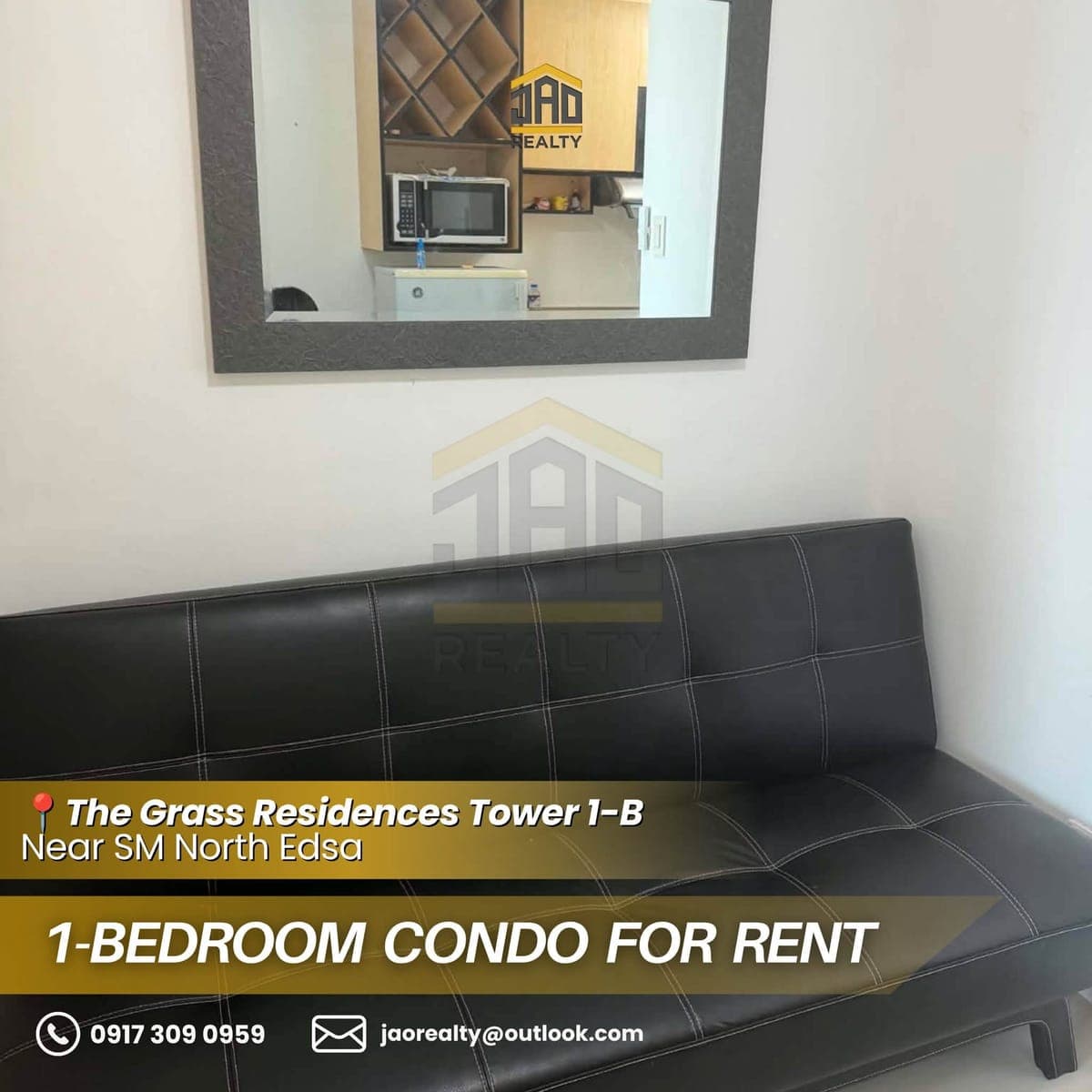 1-Bedroom Condo for Rent - photo 4