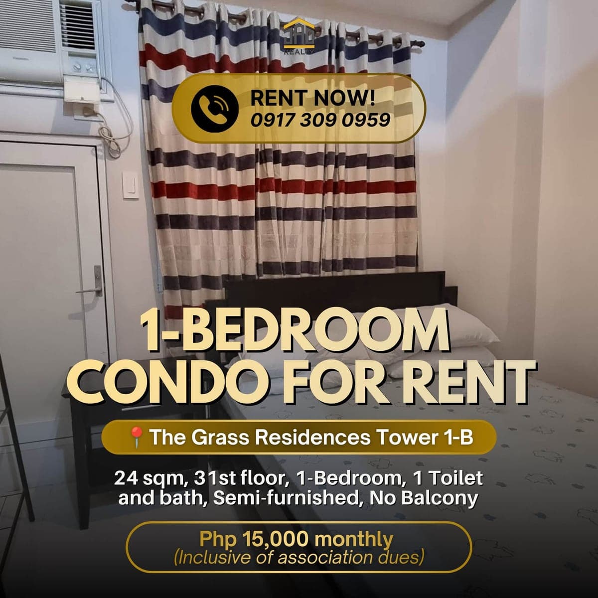 1-Bedroom Condo for Rent - photo 1