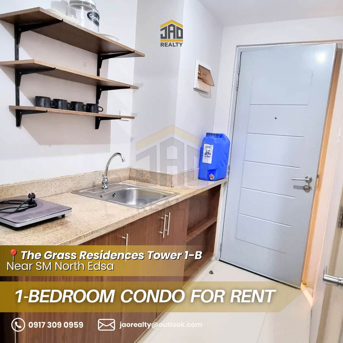 1-Bedroom Condo for Rent - photo 4