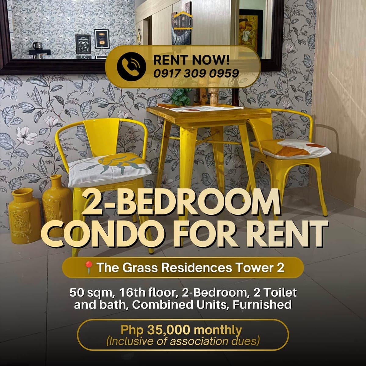 2-Bedroom Condo for Rent (Behind SM North) - photo 3
