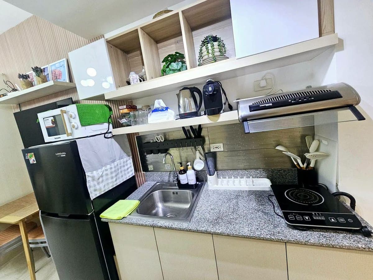 ✅️LASPIÑAS SOUTH RESIDNCES FOR RENT / LEASSE 1BEDROOM WITH BALCONY FULLYFURNISHED FACING MALL 23SQM... - photo 5