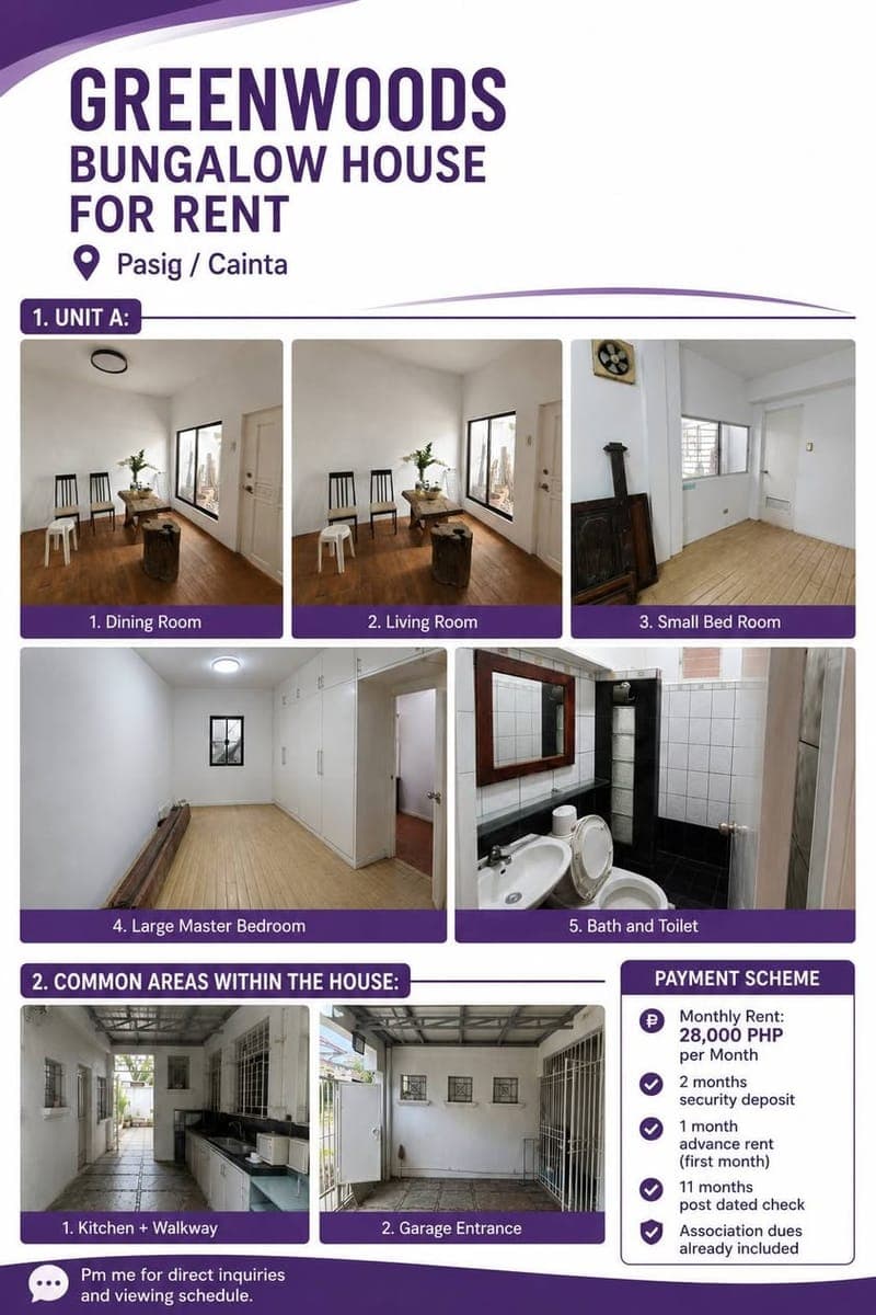 Bungalow House for Rent - photo 1