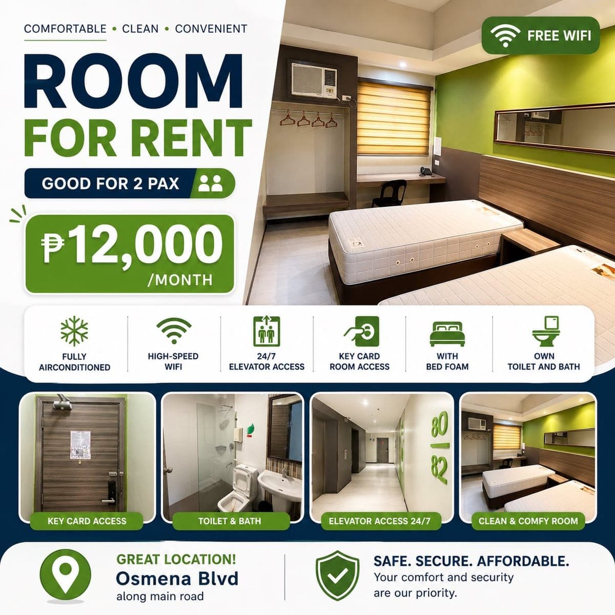 BUDGET ROOM FOR RENT - photo 1