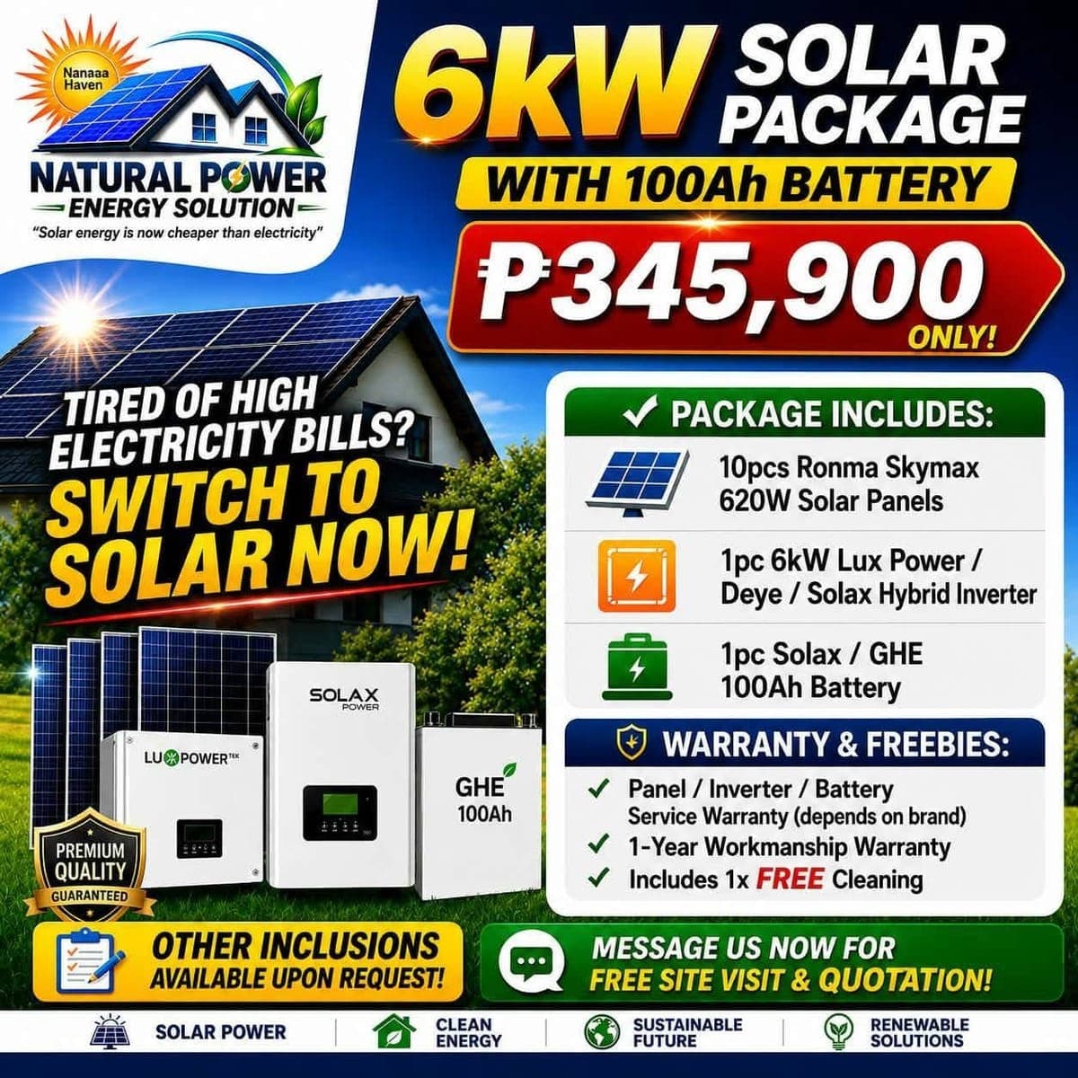TIRED OF HIGH ELECTRICITY BILLS? ☀️💸 - photo 2
