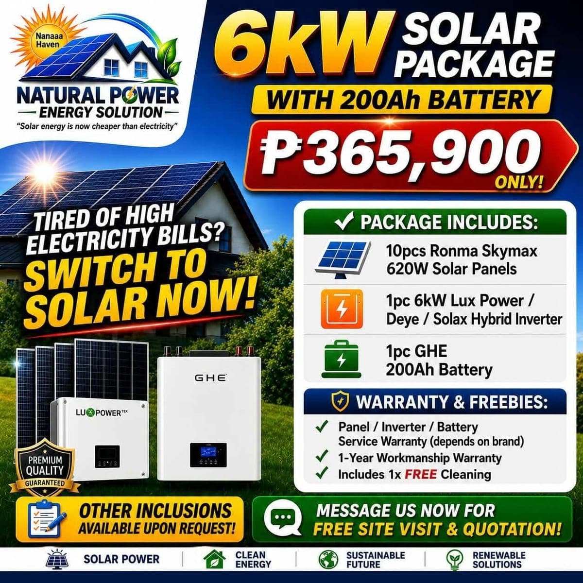 TIRED OF HIGH ELECTRICITY BILLS? ☀️💸 - photo 3
