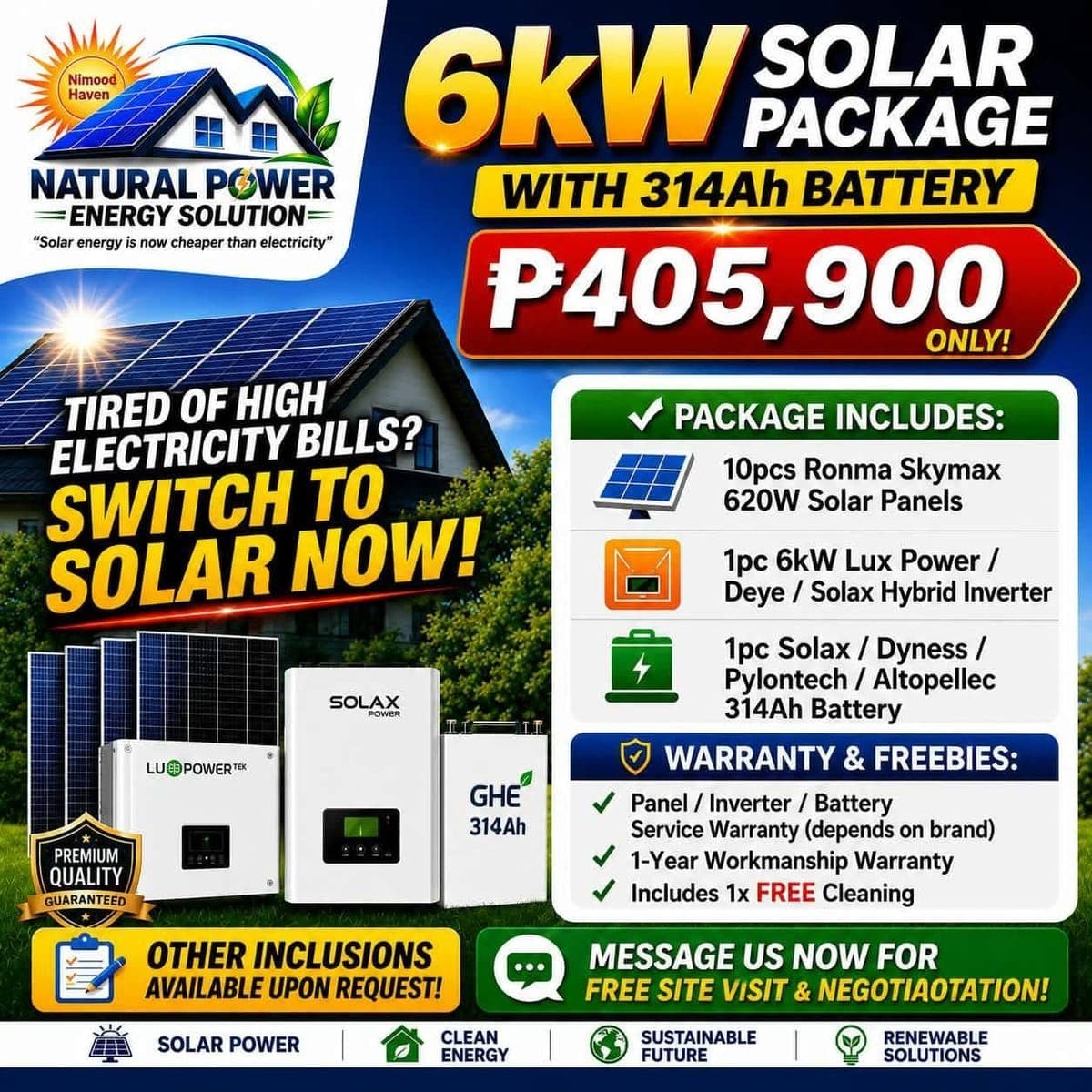 TIRED OF HIGH ELECTRICITY BILLS? ☀️💸 - photo 4