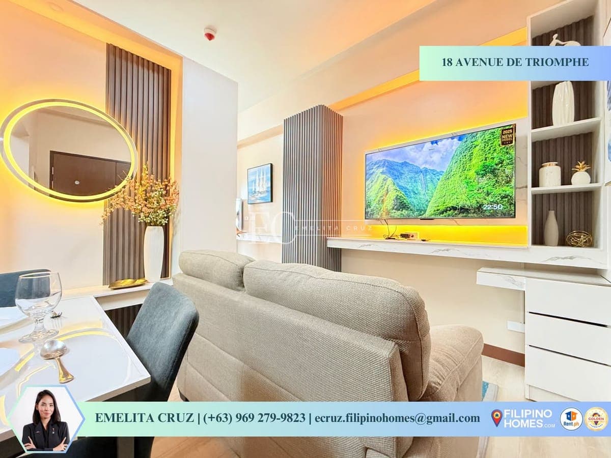 COZY STUDIO FOR LEASE AT 18 AVENUE DE TRIOMPHE, ARCOVIA CITY, PASIG - photo 2