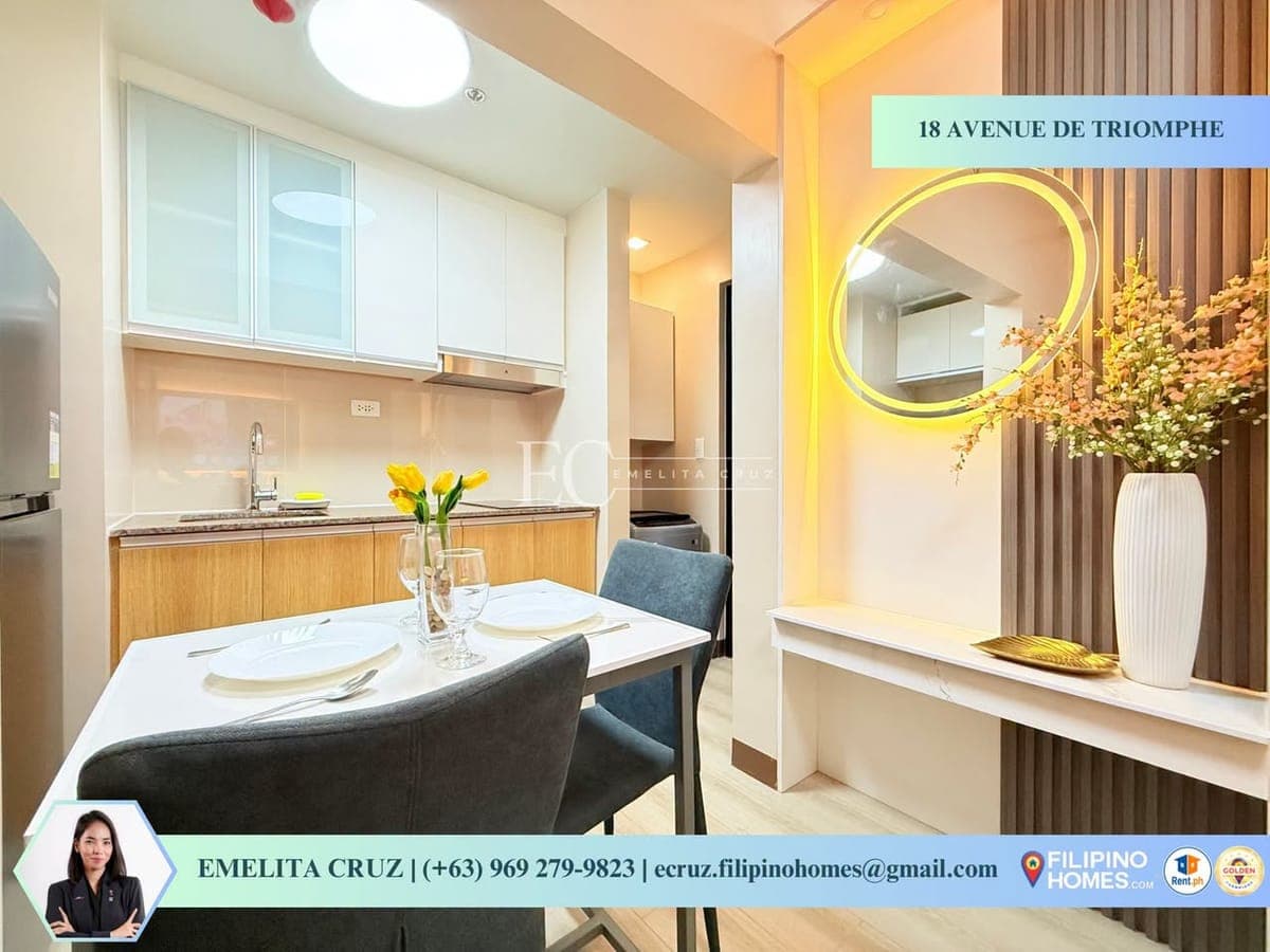 COZY STUDIO FOR LEASE AT 18 AVENUE DE TRIOMPHE, ARCOVIA CITY, PASIG - photo 3