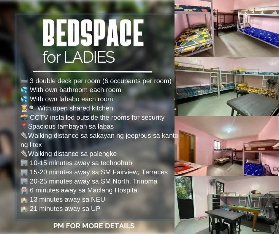 ‼️Bedspace for ladies. 3,500 per month - photo 2