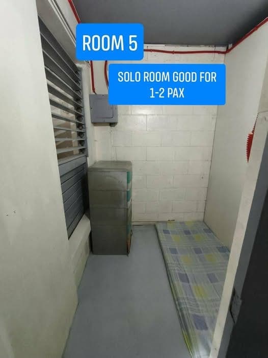 SOLO ROOM FOR RENT for 1-2 pax