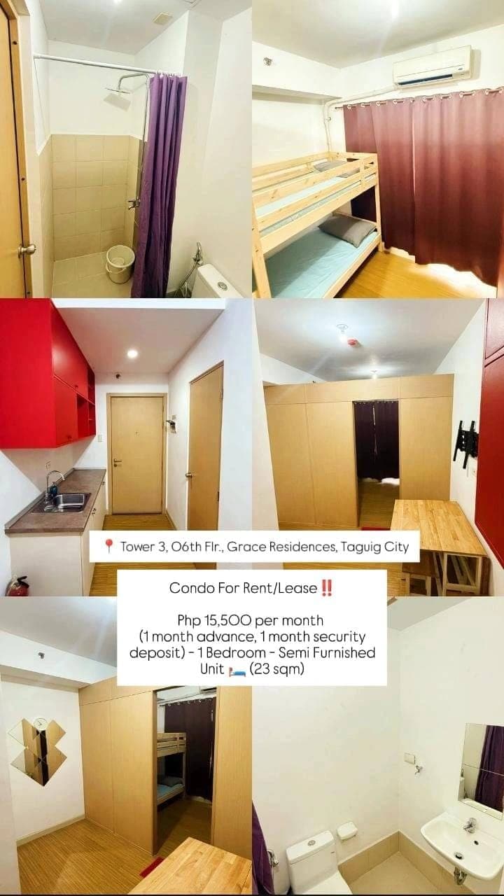 FOR RENT / LEASE @ SMDC Grace Residences 🌇 - photo 2
