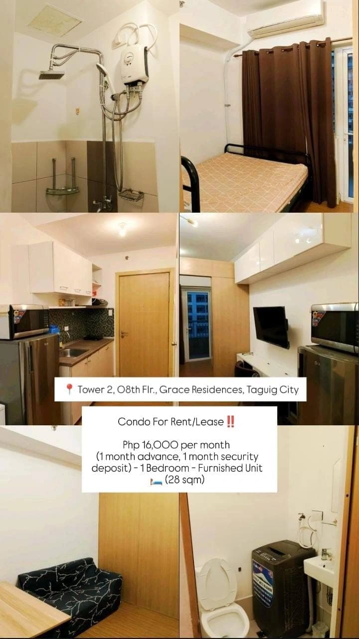 FOR RENT / LEASE @ SMDC Grace Residences 🌇 - photo 3