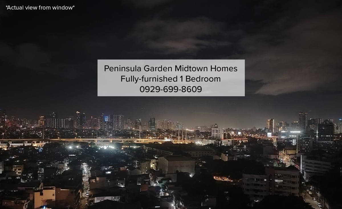 🏢 FOR RENT: Peninsula Garden Midtown Homes – 1-BR Condo w/ Makati Skyline View 🌆 - photo 9